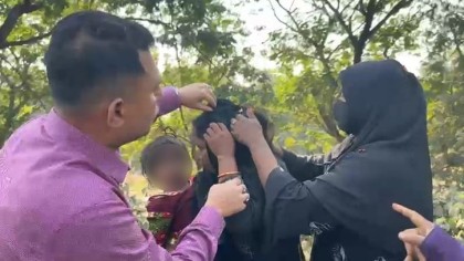 এক তরুণীর চুলের খোপা থেকে ২ হাজার পিস ইয়াবা উদ্ধার