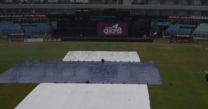 সাগরিকায় মেঘ-বৃষ্টির দাপট, শুরু হতে দেরি দ্বিতীয় টি-টুয়েন্টি ম্যাচ
